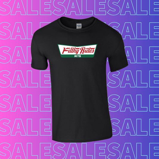 IN STOCK - Filthy Rides Black T-shirt - Size X-Large