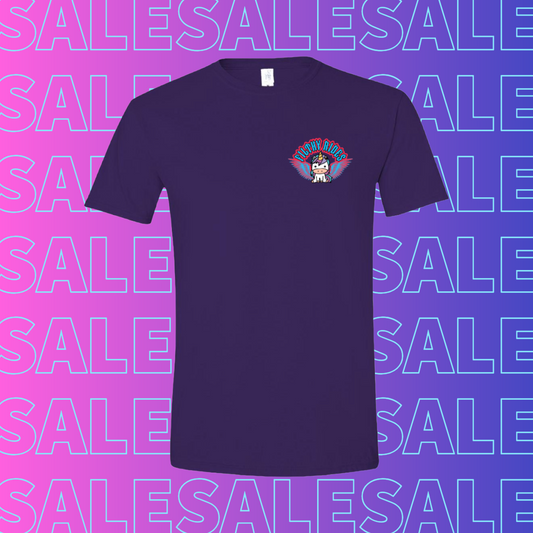 IN STOCK - Unicorn Purple T-shirt - Size X-Large