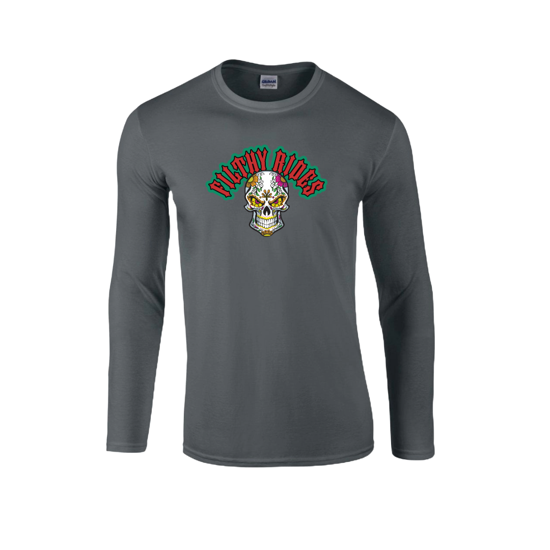 Sugar Skull Long Sleeve - Lots of colours