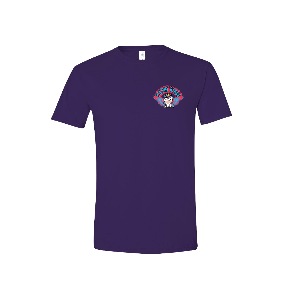 Filthy Rides Unicorn Wings T-shirt - lots of colours available