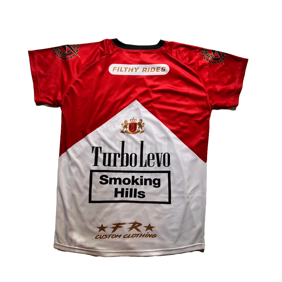 RED LEVO SMOKING HILLS JERSEY - (PRE-ORDER)