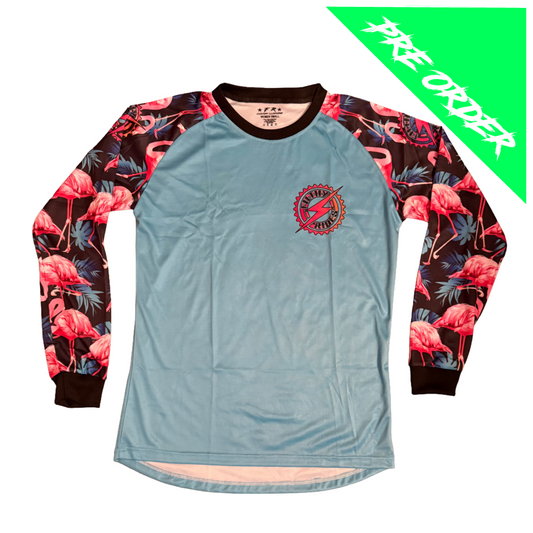 FLAMINGO JERSEY - LONG OR SHORT SLEEVE (PRE ORDER)