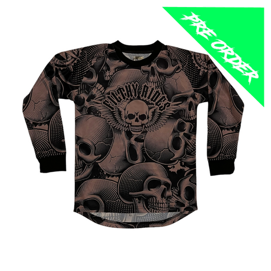 SKULLS JERSEYS (PRE-ORDER) - LONG OR SHORT SLEEVE