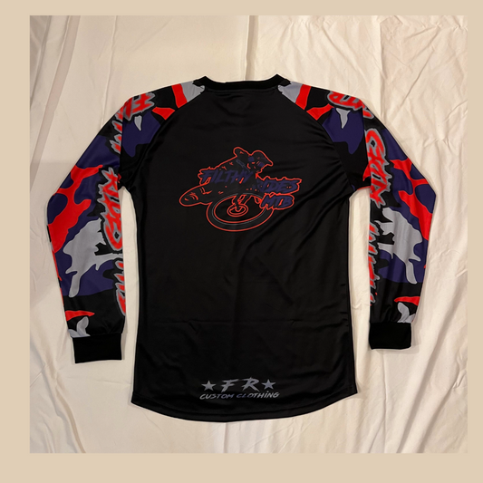 IN STOCK - RIDER CAMO - SMALL - LONG SLEEVE