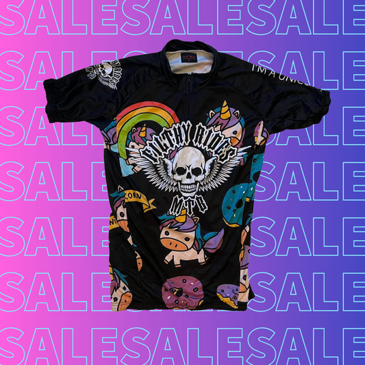Filthy Rides Unicorn Black XC / Road jersey (in stock)