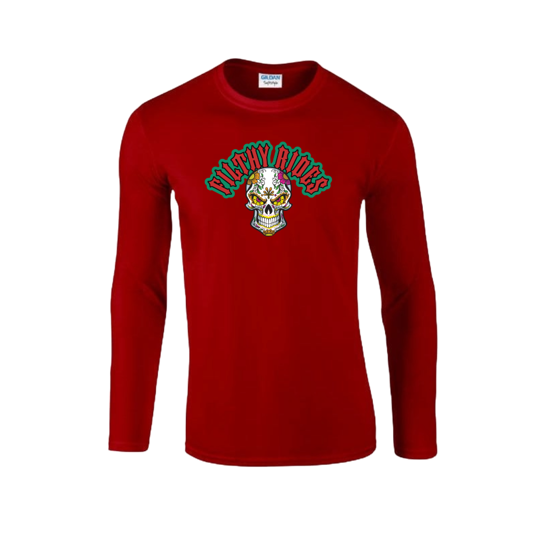 Sugar Skull Long Sleeve - Lots of colours