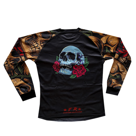 SKULL ROSES JERSEYS (PRE-ORDER) - LONG OR SHORT SLEEVE