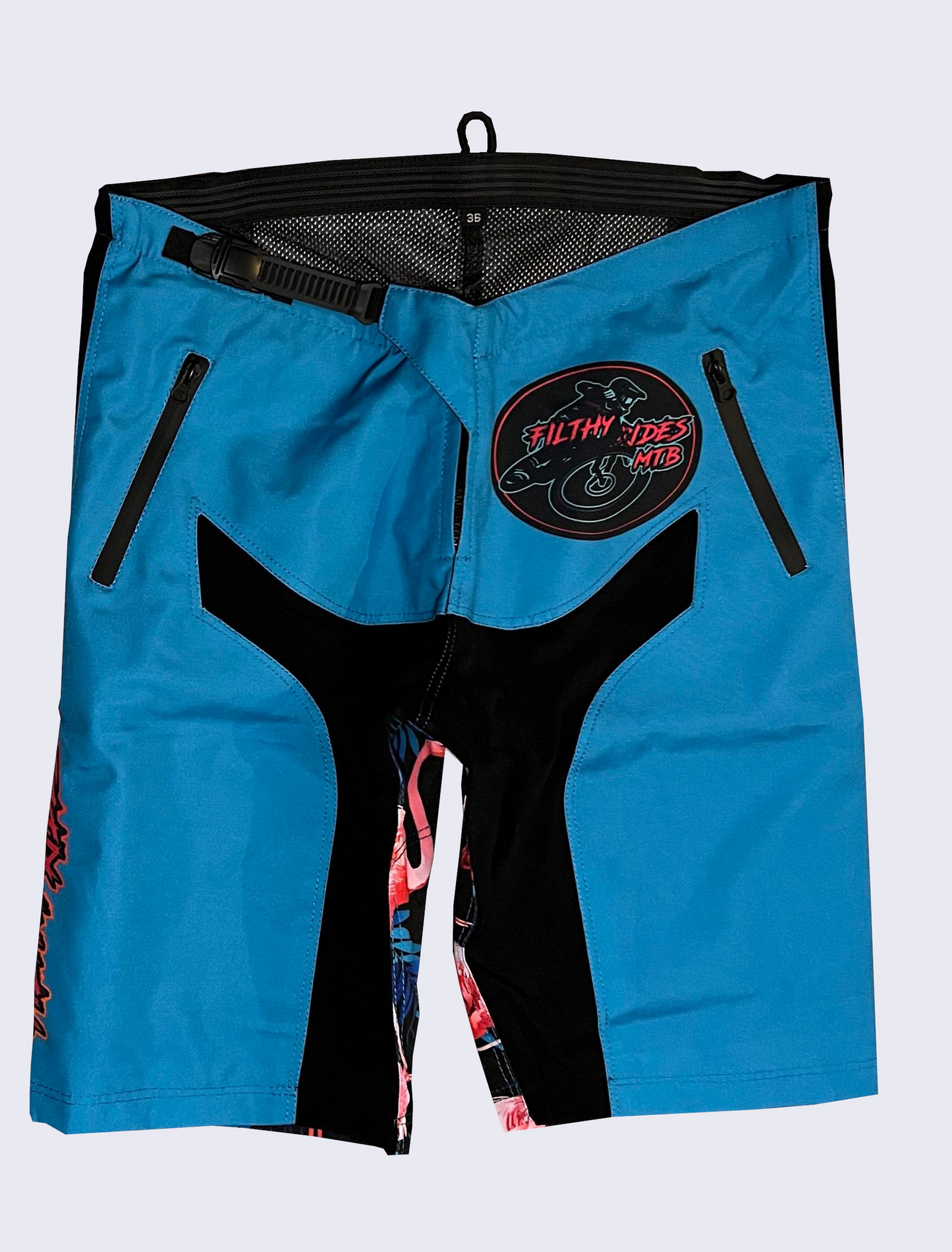 Flamingo 36 inch waist Filthy Rides Shorts - IN STOCK