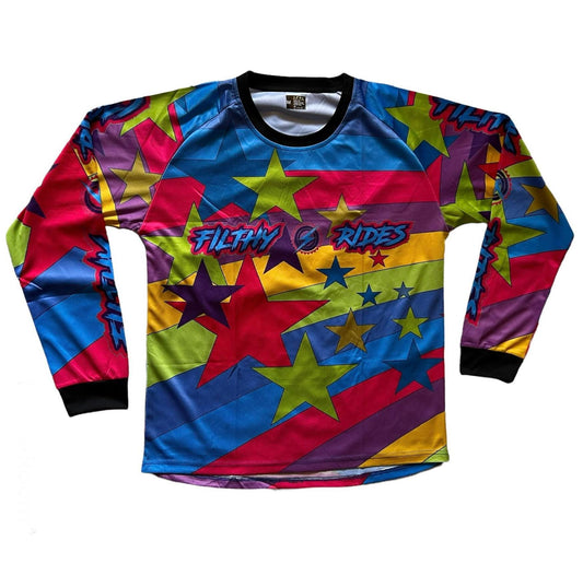 RAINBOW STARS JERSEYS (PRE-ORDER) - LONG OR SHORT SLEEVE