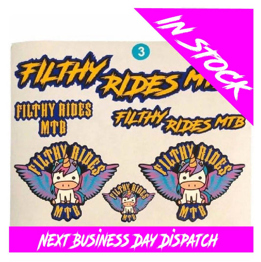 Filthy Rides Sticker Pack