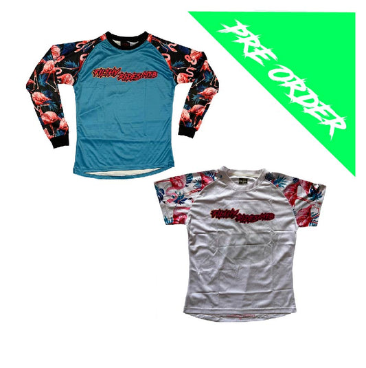 FLAMINGO JERSEYS (PRE-ORDER) - LONG OR SHORT SLEEVE