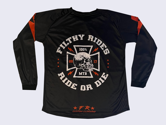 RIDE OR DIE SKULL CROSS JERSEY (PRE-ORDER)