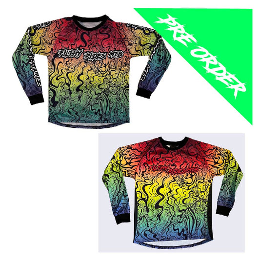 RAINBOW JERSEYS - (PRE-ORDER) - LONG OR SHORT SLEEVE