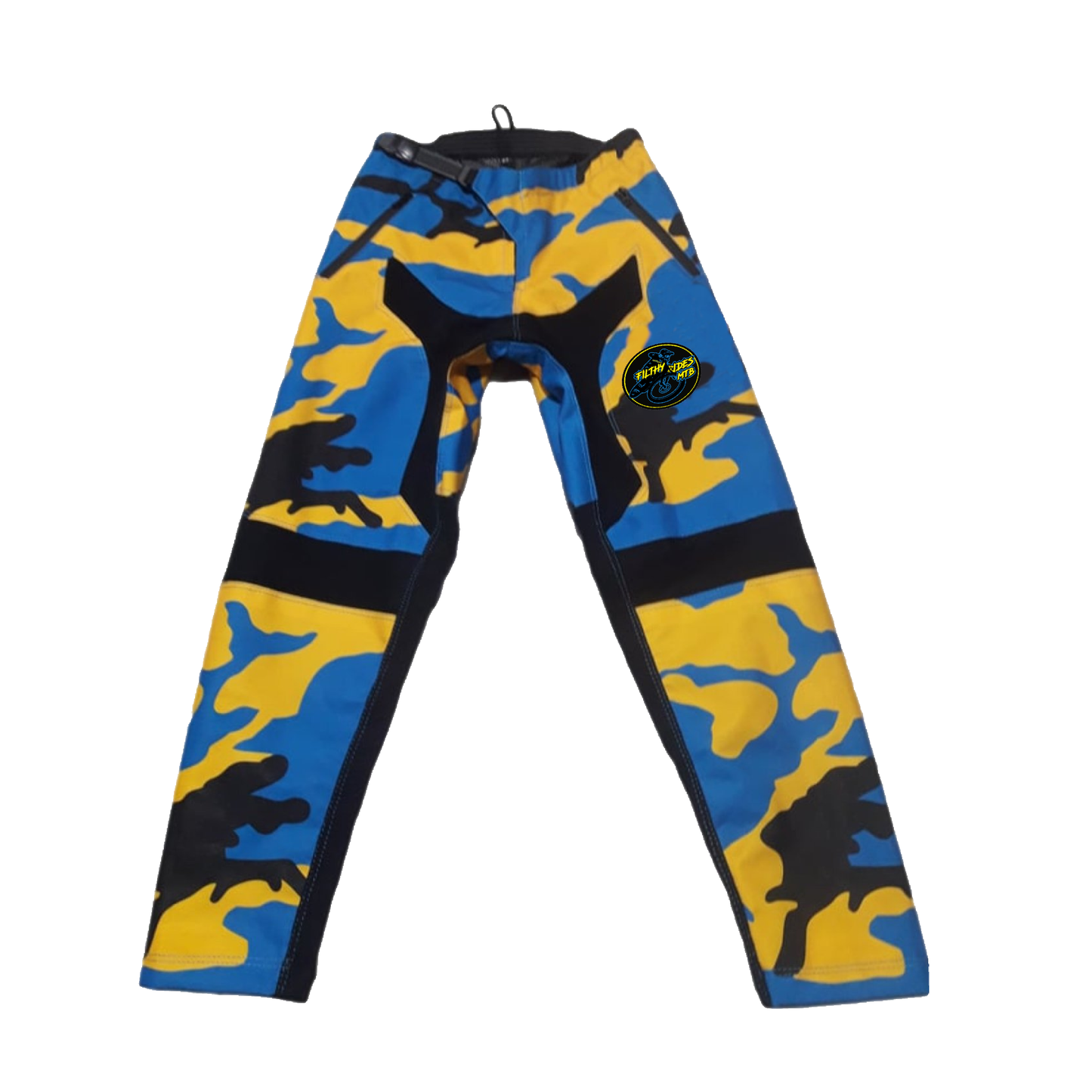 Blue & Yellow Camo Shorts & Trousers - (PRE-ORDER)