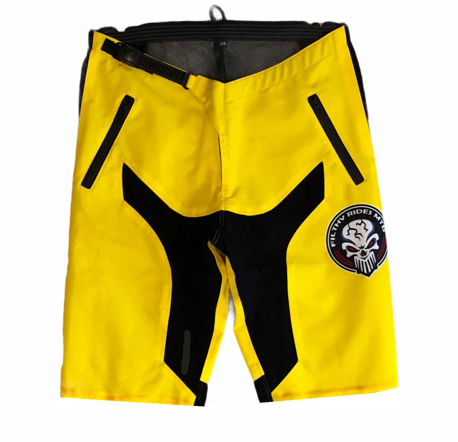 Yellow mtb shorts deals