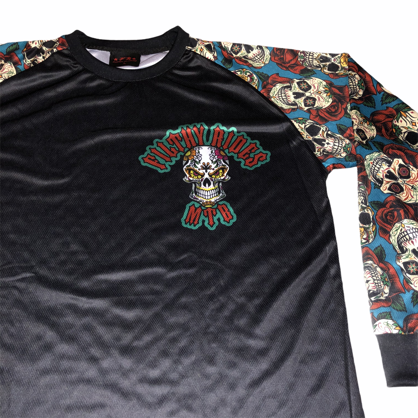 SUGAR SKULLS JERSEYS - (PRE-ORDER) - 2 COLOUR OPTIONS - LONG OR SHORT SLEEVE