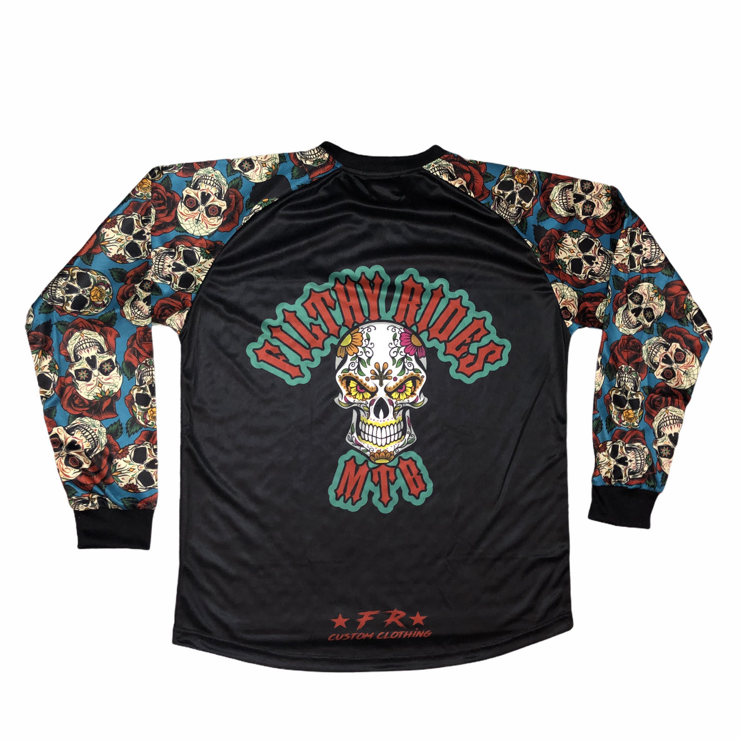 SUGAR SKULLS JERSEYS - (PRE-ORDER) - 2 COLOUR OPTIONS - LONG OR SHORT SLEEVE