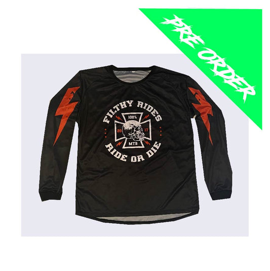 RIDE OR DIE SKULL CROSS JERSEY (PRE-ORDER)